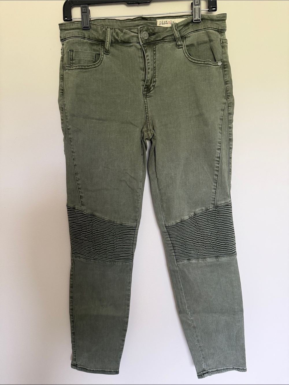 Pistola Audrey Moto Moto Jeans in Eden